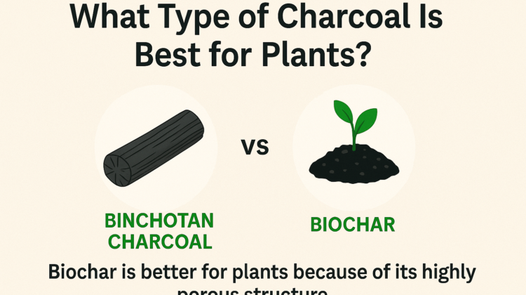 whats best for plants binchotan charcoal or biochar