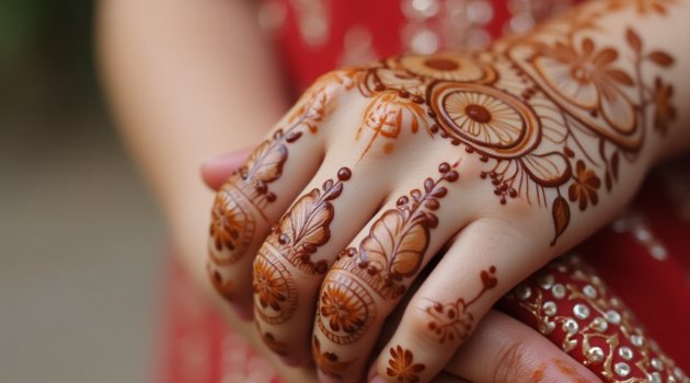 Back Hand Mehndi Design